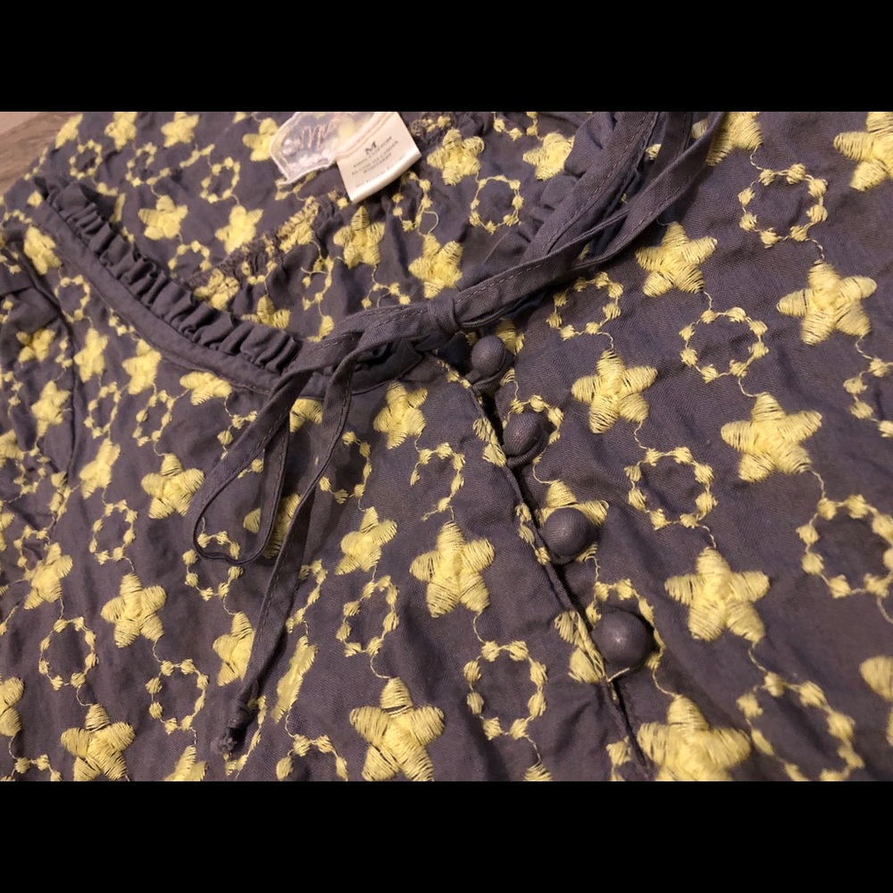 Nick & Mo Anthropologie Embroidered Dress/Top✨ - Picture 5 of 9